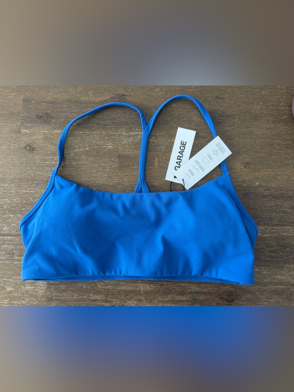 Garage Electric Blue Active Bra